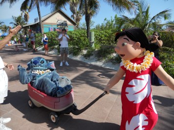 Top 10 Photo Opportunities on Disney's Castaway Cay - Lilo & Stitch
