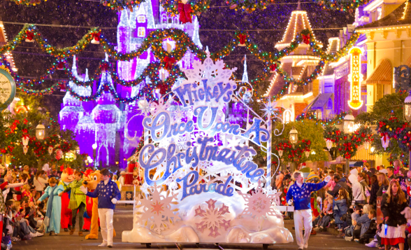 Mickey's Very Mery Christmas Party - Mickey’s Once Upon a Christmastime Parade  