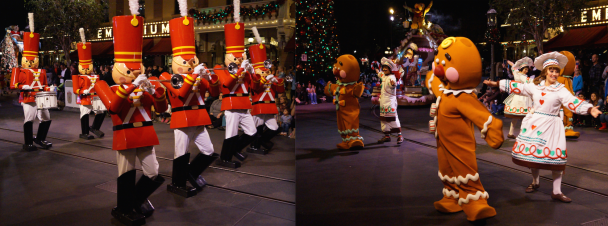 Disneyland at Christmastime - A Christmas Fantasy Parade